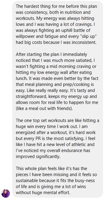 Jenn testimonial